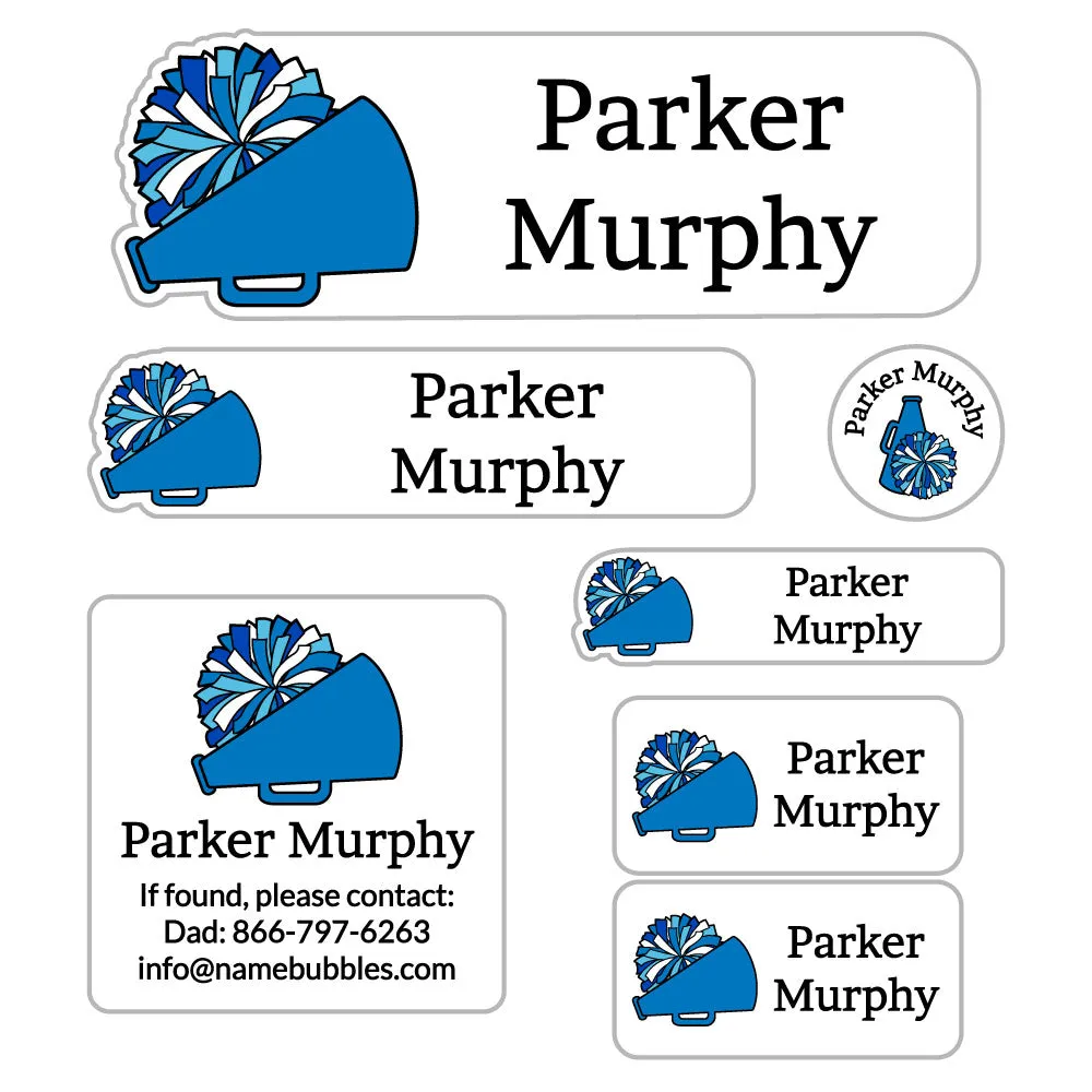 Cheer School Labels Pack