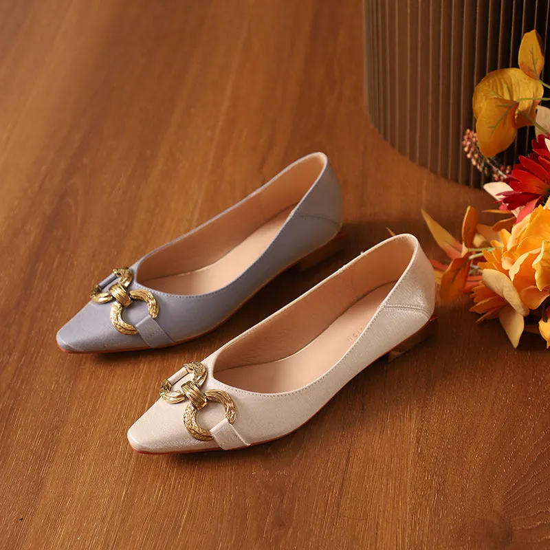 Nude Block Heels Closed Toe Chunky Heel Pumps Women's Comfortable Fashion Women's Shoes